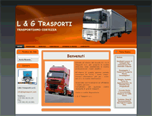 Tablet Screenshot of legtrasporti.com